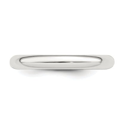 Sterlingsilber 3mm Komfort-Passform Größe 12.5 Ring