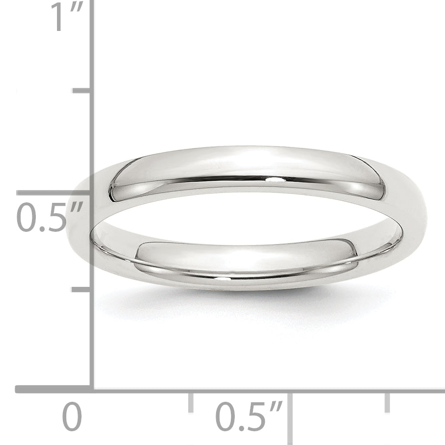 Sterlingsilber 3mm Komfort-Passform Größe 12.5 Ring