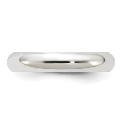Sterlingsilber 4mm Komfort-Passform Größe 5 Ring