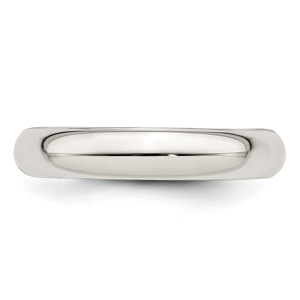 Sterlingsilber 4mm Komfort-Passform Größe 7 Ring