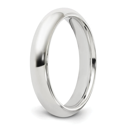 Sterlingsilber 4mm Komfort-Passform Größe 5 Ring