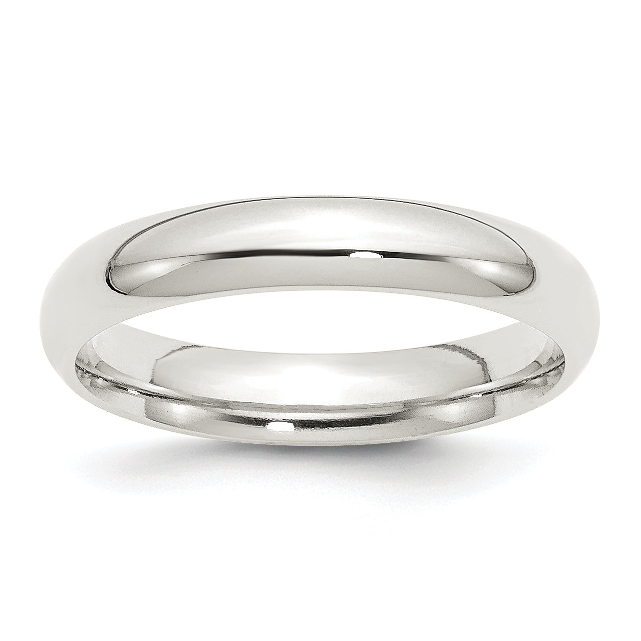 Sterlingsilber 4mm Komfort-Passform Größe 5 Ring