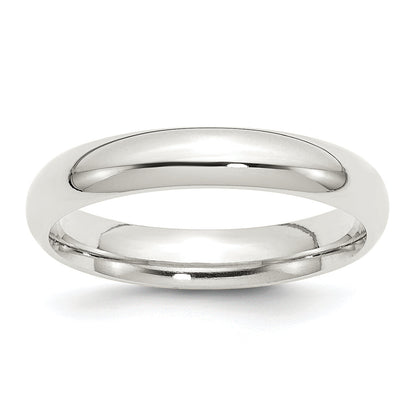Sterlingsilber 4mm Komfort-Passform Größe 5 Ring