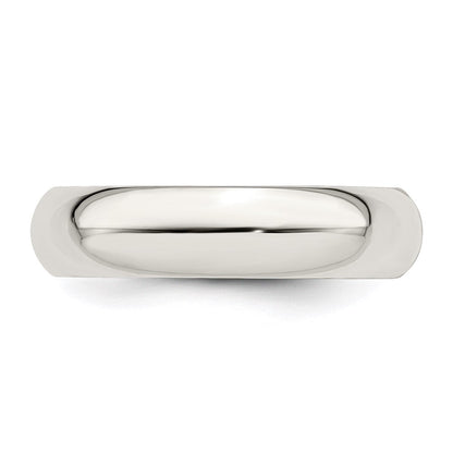 Sterlingsilber 5mm Komfort-Passform Größe 7 Ring