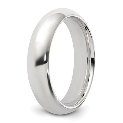Sterlingsilber 5mm Komfort-Passform Größe 11 Ring