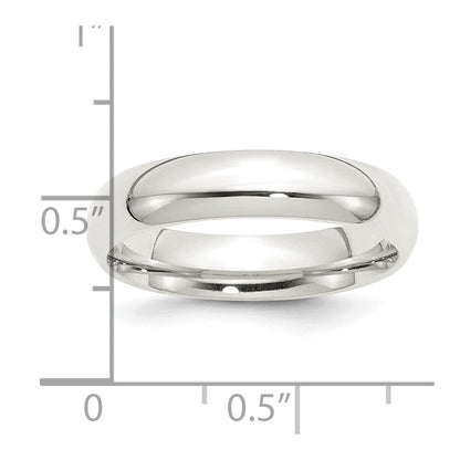 Sterlingsilber 5mm Komfort-Passform Größe 6 Ring