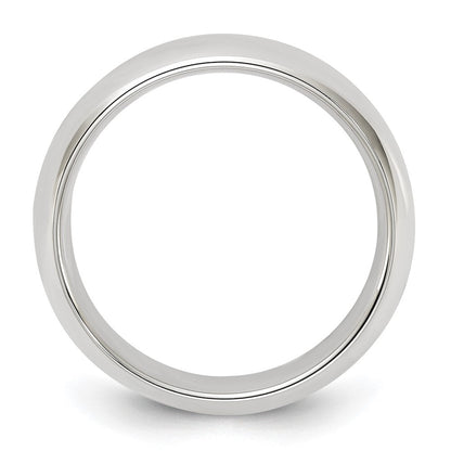 Sterlingsilber 6mm Komfort-Passform Größe 7 Ring