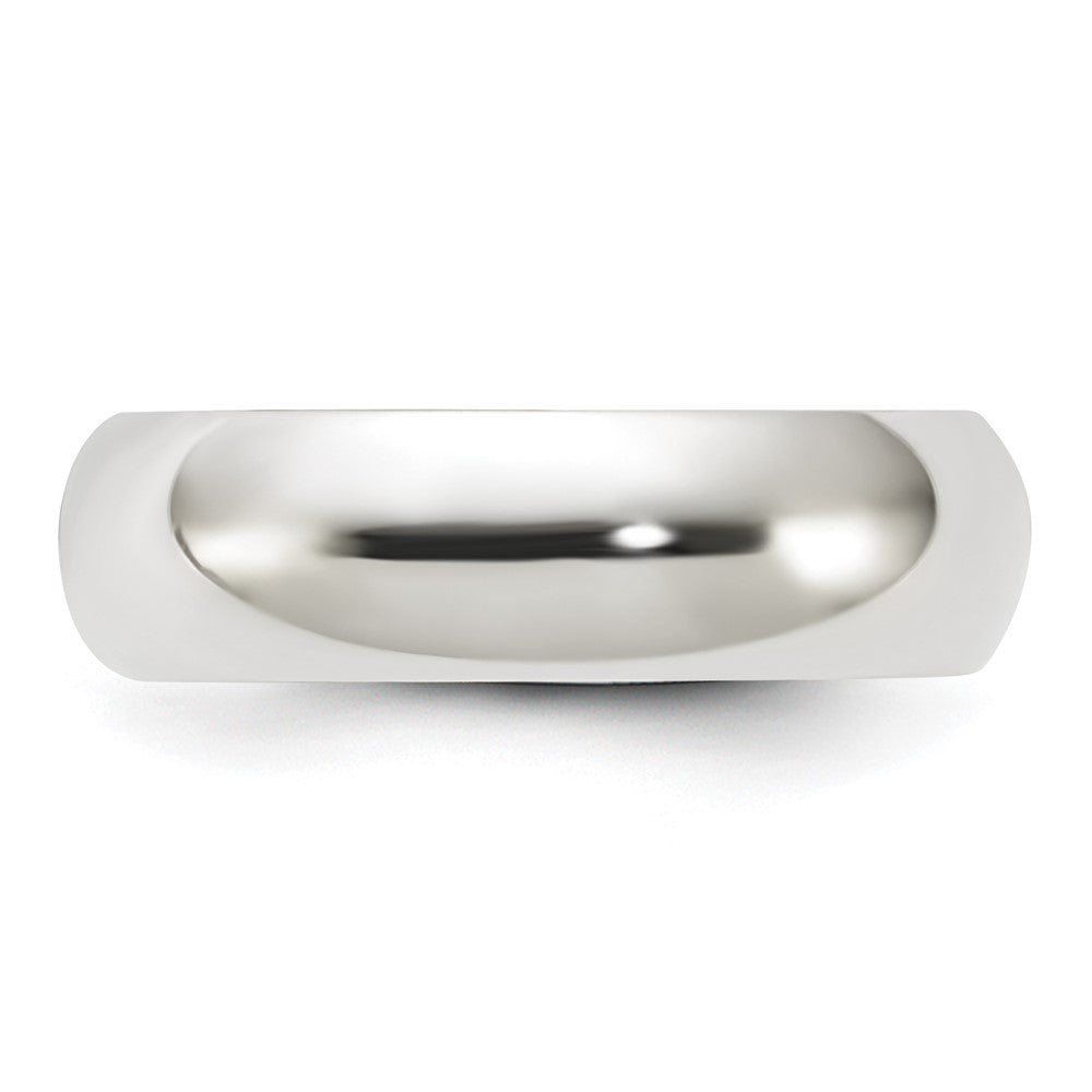 Sterlingsilber 6mm Komfort-Passform Größe 9 Ring