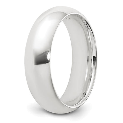 Sterlingsilber 6mm Komfort-Passform Größe 5 Ring