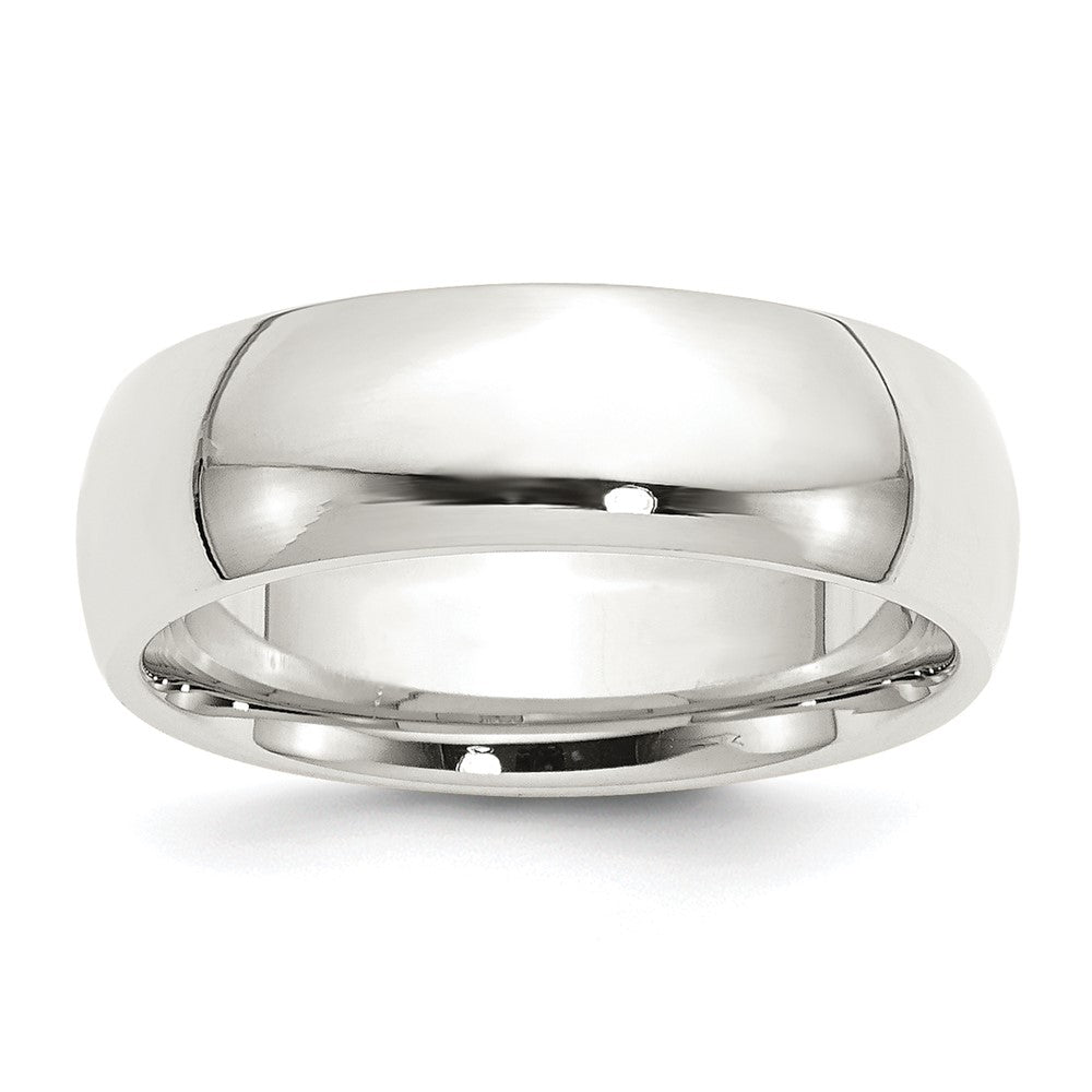 Sterlingsilber 7mm Komfort-Passform Größe 13 Ring