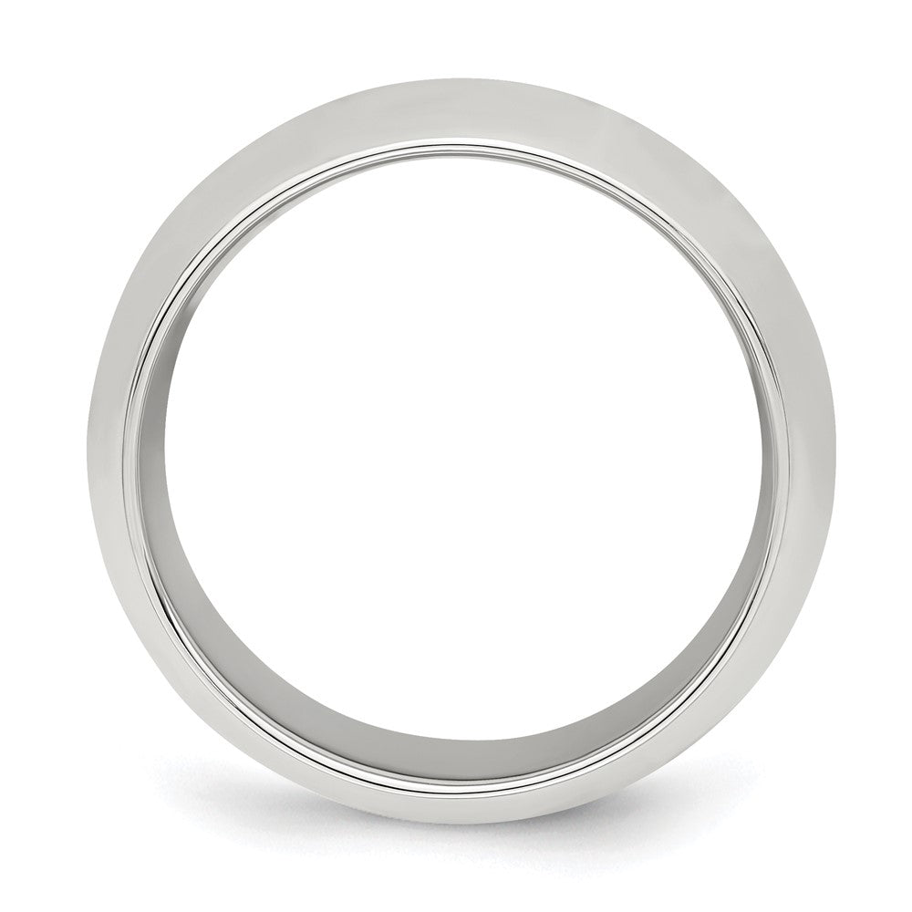 Sterlingsilber 8mm Komfort-Passform Größe 5 Ring