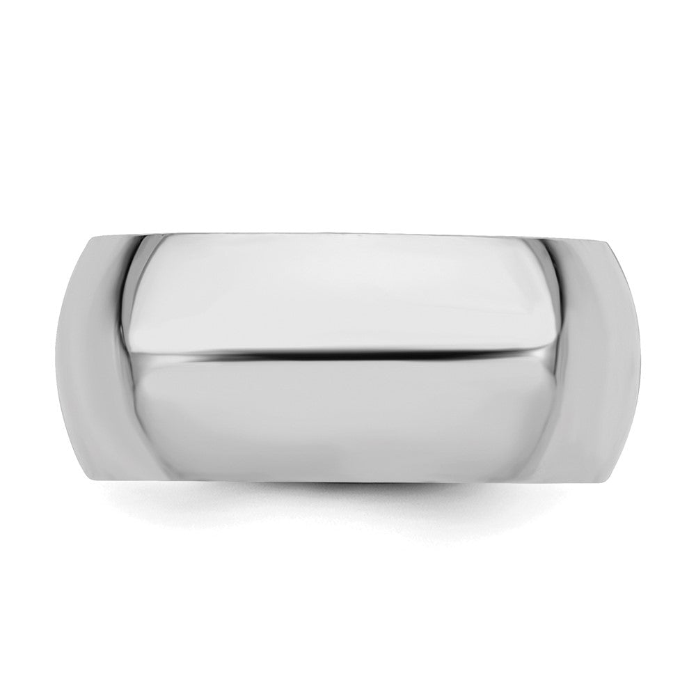 Sterlingsilber Rhodiniert 9mm Komfort-Passform Ring