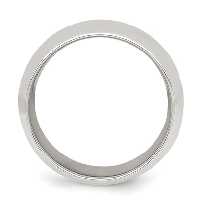 Sterlingsilber 10mm Komfort-Passform Größe 5.5 Ring