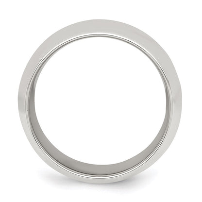 Sterlingsilber 10mm Komfort-Passform Größe 6 Ring