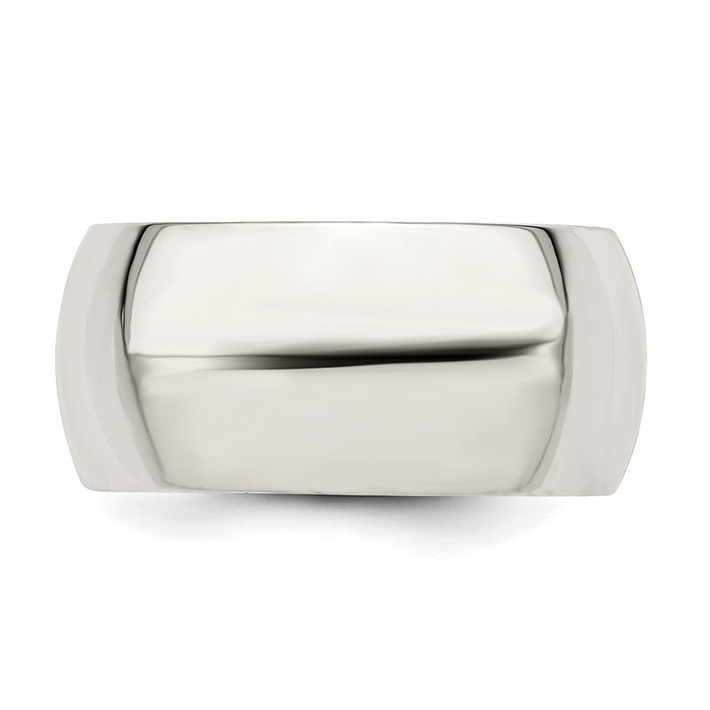 Sterlingsilber 10mm Komfort-Passform Größe 11 Ring