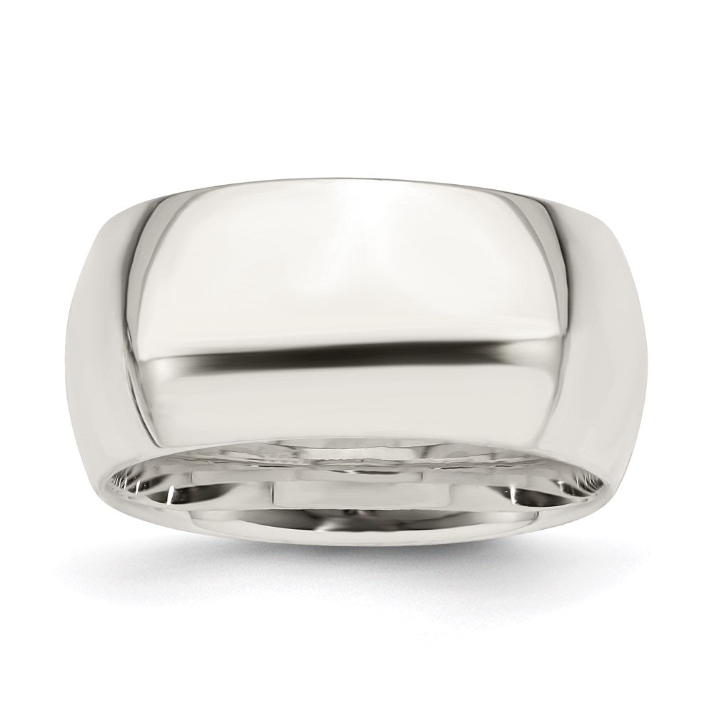 Sterlingsilber 10mm Komfort-Passform Größe 11 Ring