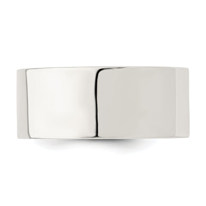 Sterlingsilber 9mm Komfort-Passform Flach Größe 13.5 Ring