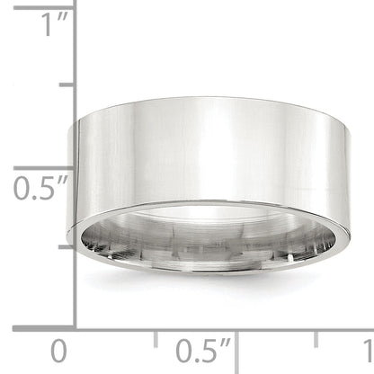 Sterlingsilber 9mm Komfort-Passform Flach Größe 13.5 Ring