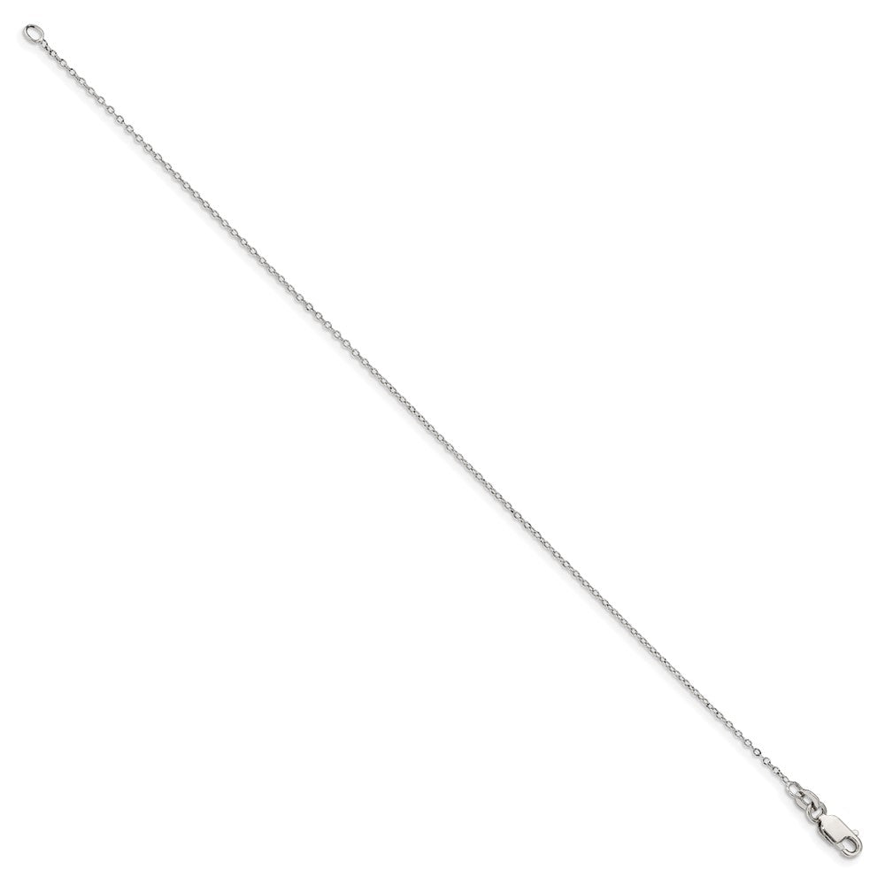 Sterlingsilber 1mm Ankerkette Gliederarmband