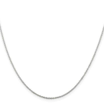 Sterlingsilber 1mm Ankerkette Halskette