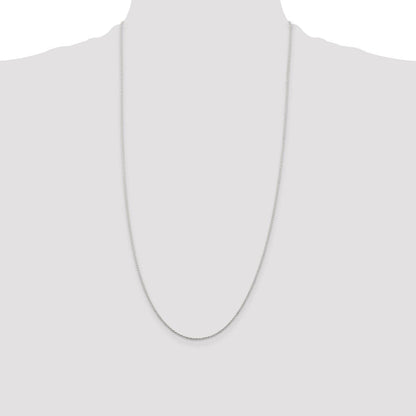 Sterlingsilber 1mm Ankerkette Halskette