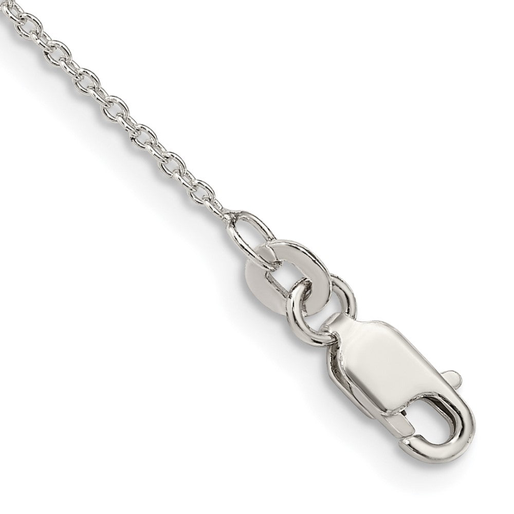 Sterlingsilber 1.25mm Ankerkette Gliederarmband