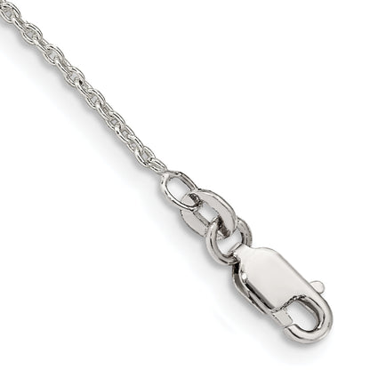 Sterlingsilber 1.5mm Ankerkette Gliederarmband