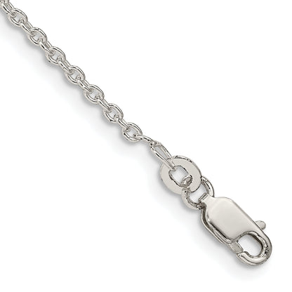 Sterlingsilber 1.95mm Ankerkette Gliederarmband