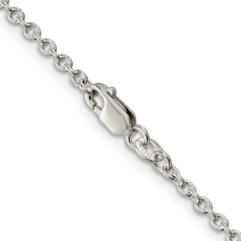 Sterlingsilber 2.25mm Ankerkette Halskette
