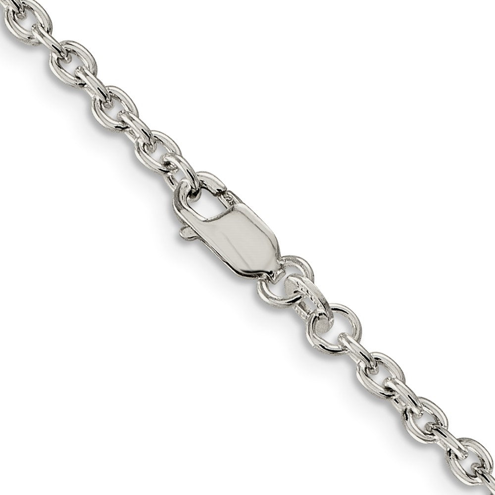 Sterlingsilber 2.75mm Ankerkette Halskette