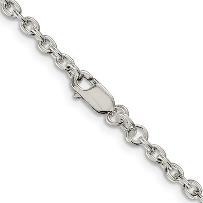 Sterlingsilber 2.75mm Ankerkette Halskette
