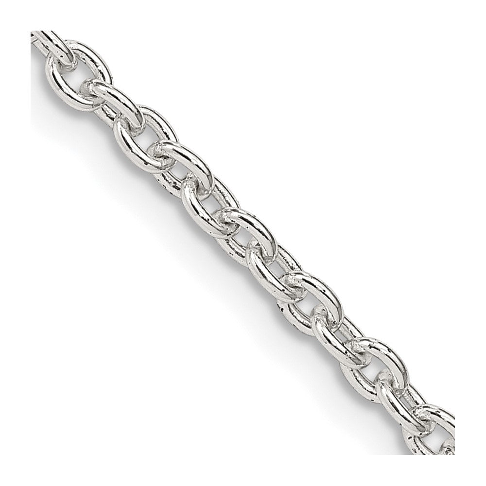 Sterlingsilber 2.75mm Ankerkette Halskette