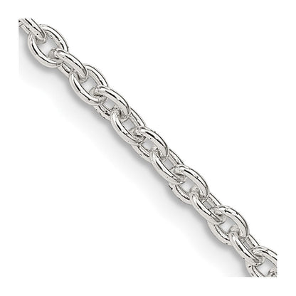 Sterlingsilber 2.75mm Ankerkette Halskette
