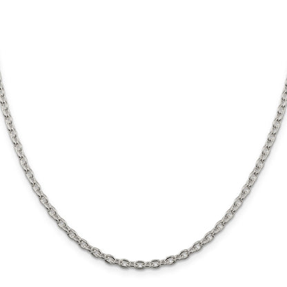 Sterlingsilber 3.5mm Ankerkette Halskette