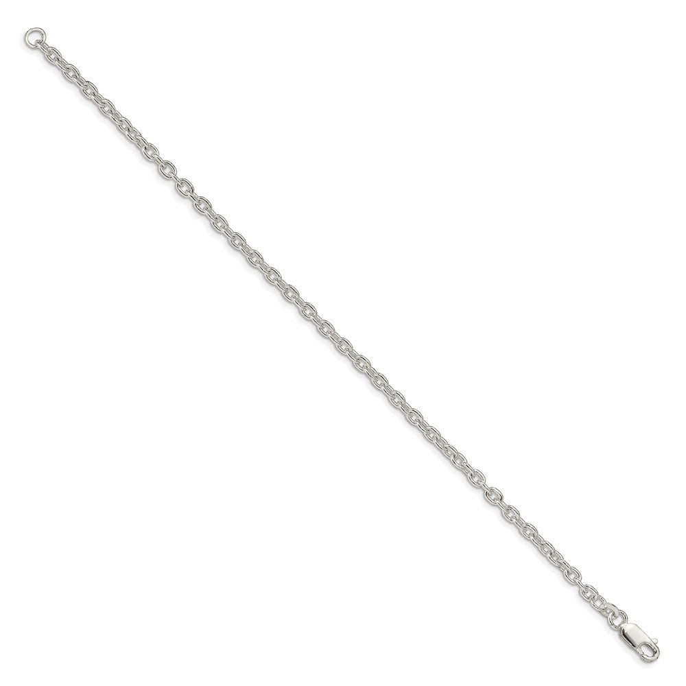 Sterlingsilber 3.5mm Ankerkette Gliederarmband