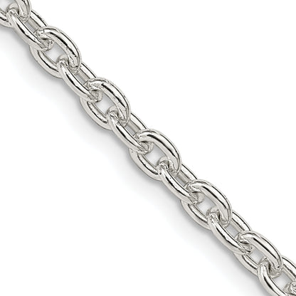 Sterlingsilber 3.5mm Ankerkette Halskette