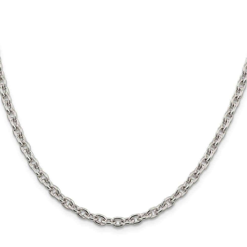 Sterlingsilber 4.5mm Ankerkette Halskette