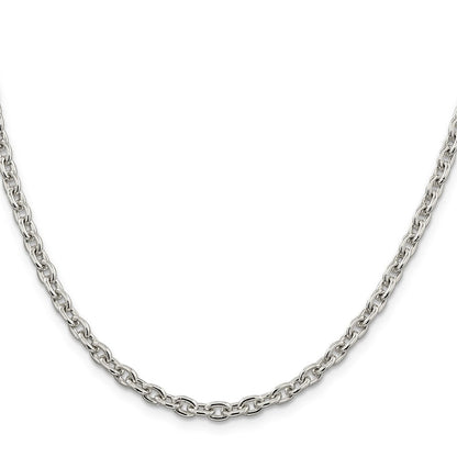Sterlingsilber 4.5mm Ankerkette Halskette