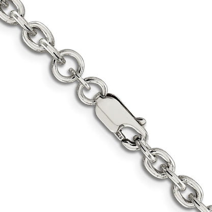Sterlingsilber 4.5mm Ankerkette Halskette