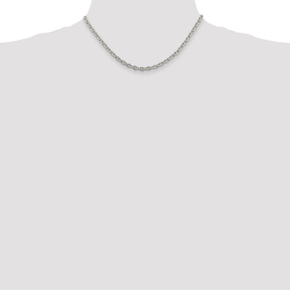 Sterlingsilber 4.5mm Ankerkette Halskette