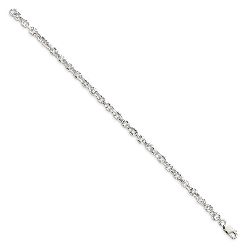 Sterlingsilber 4.5mm Ankerkette Gliederarmband