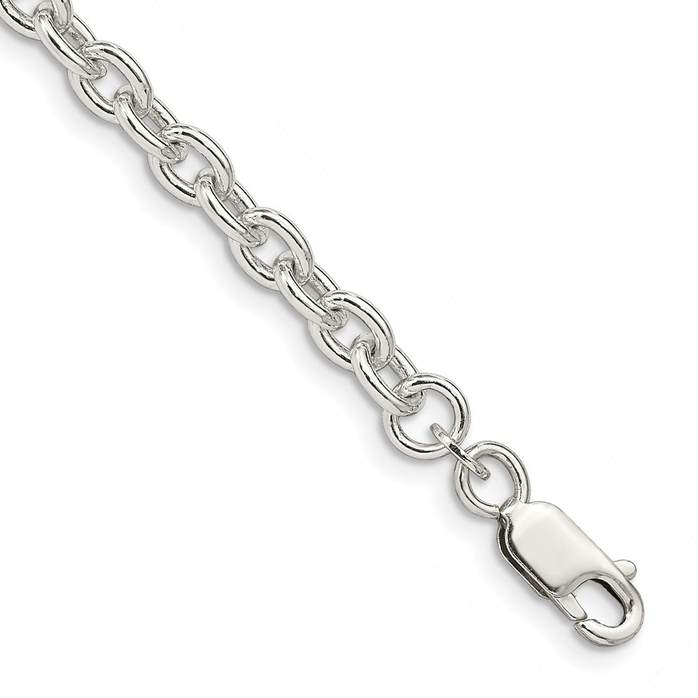Sterlingsilber 4.5mm Ankerkette Gliederarmband
