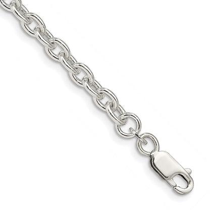 Sterlingsilber 4.5mm Ankerkette Gliederarmband
