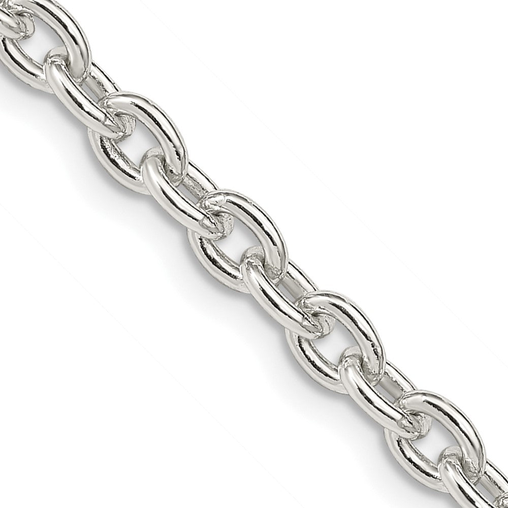 Sterlingsilber 4.5mm Ankerkette Halskette