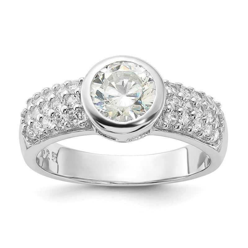 Sterlingsilber Zirkonia Ring