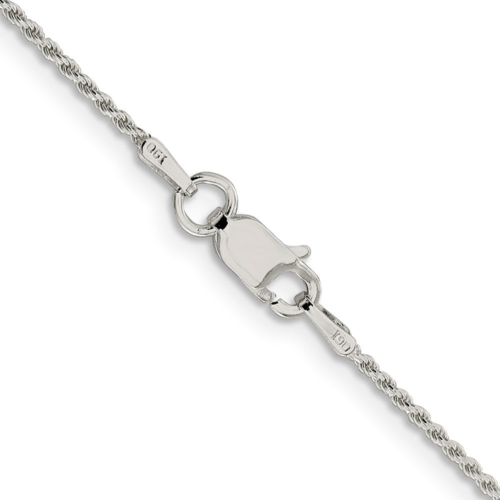 Sterlingsilber 1.2mm Diamantiert Kordel Halskette