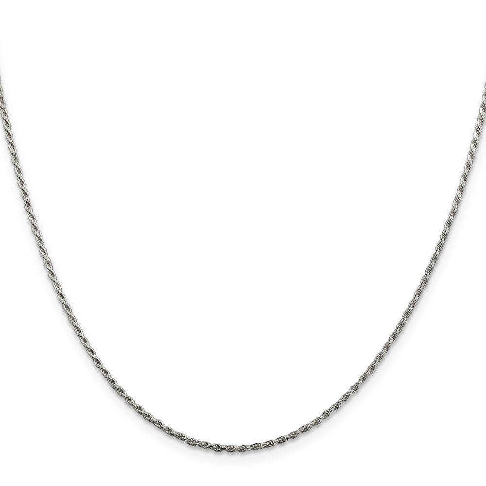 Sterlingsilber 1.5mm Diamantiert Kordel Halskette