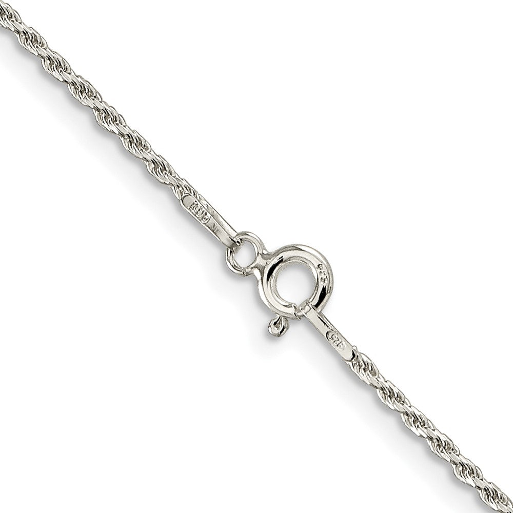 Sterlingsilber 1.5mm Diamantiert Kordel Halskette