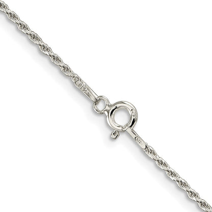 Sterlingsilber 1.5mm Diamantiert Kordel Halskette