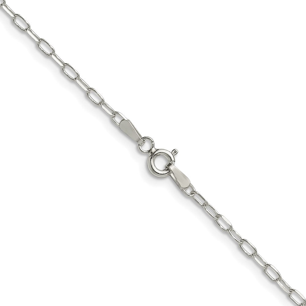 Sterlingsilber 2.0mm Diamantiert Forzantine Kette